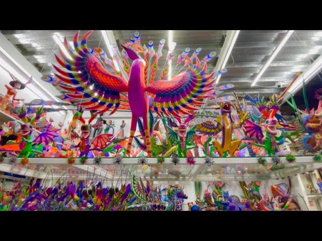Shop at La Ciudadela artisan market in Mexico City