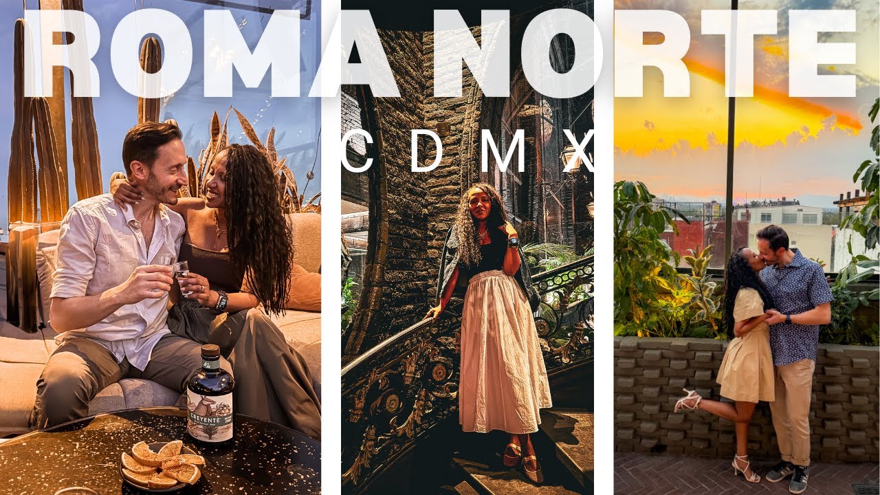 Enjoy a coffee in the Roma neighborhood of Mexico City